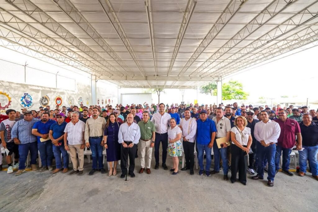 Acuerdan Municipio y FTR apoyo para regularizar cuentas de agua de trabajadores en Reynosa