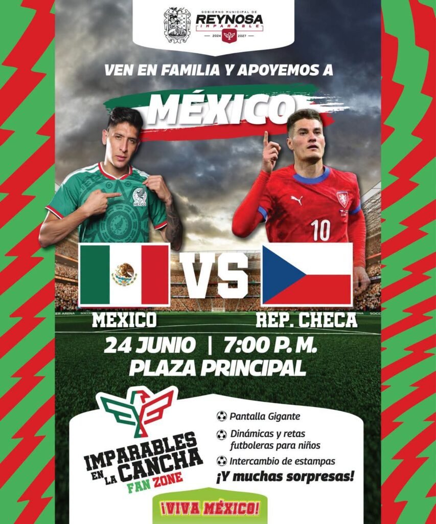 Invita el Alcalde Carlos Peña Ortiz a celebrar a México en el Mundial