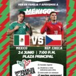 Invita Carlos Peña Ortiz a disfrutar encuentro de la Selección Mexicana en pantalla gigante