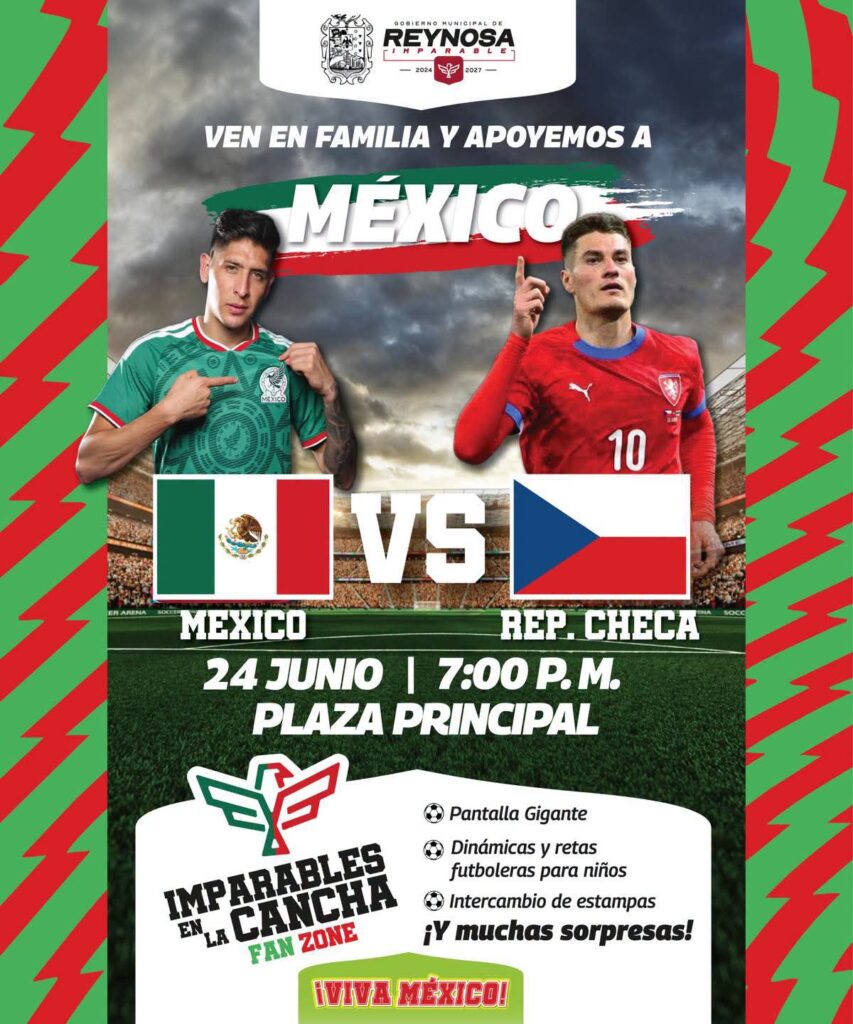 Invita Carlos Peña Ortiz a disfrutar encuentro de la Selección Mexicana en pantalla gigante