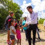 Llevo Alcalde Carlos Peña Ortiz programa “Acción y Conciencia” a la colonia Emiliano Zapata