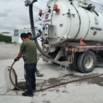 Realizó COMAPA sondeo de drenaje sanitario en distintos sectores de la ciudad