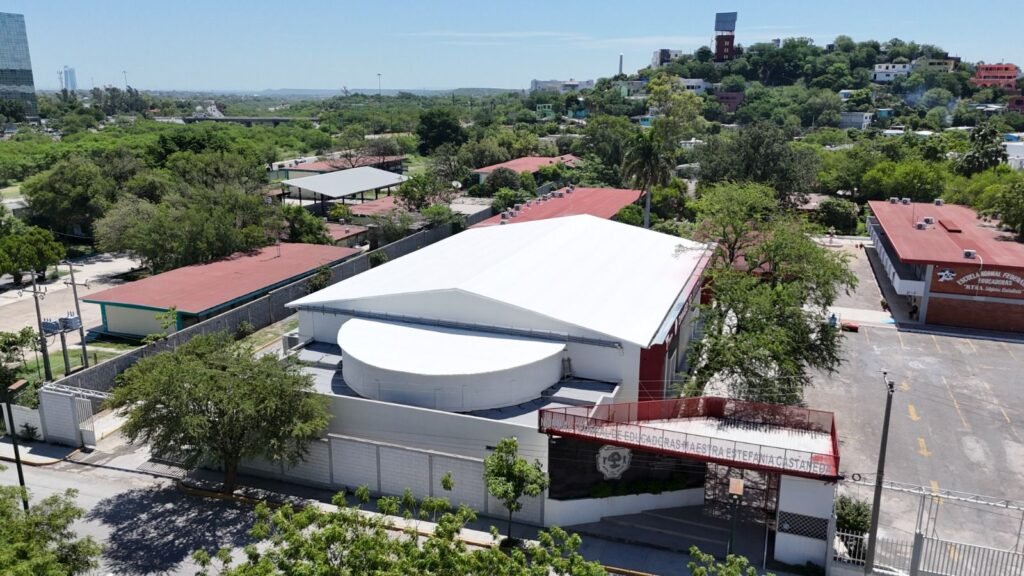 Con infraestructura deportiva, gobierno de Américo fortalece educación en Tamaulipas