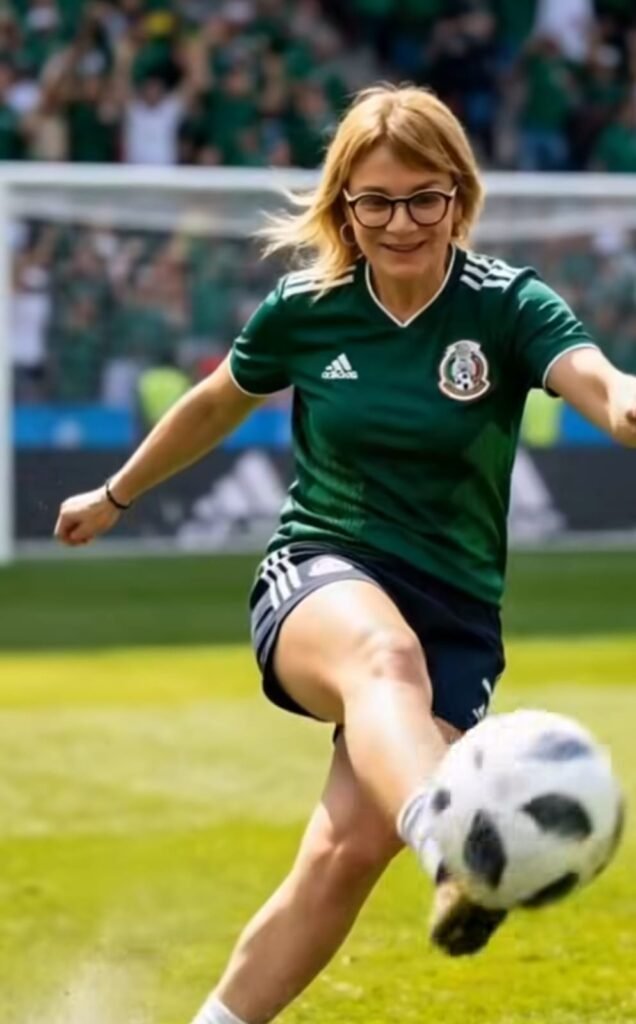 Diputada mundialista mete “gol” en las colonias