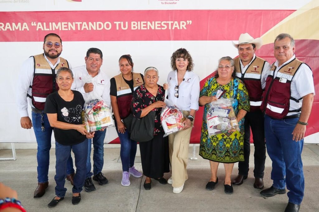 Arranca SEBIEN entrega de paquetes alimentarios
