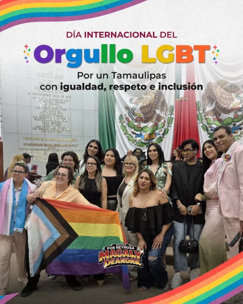 Magaly Deándar reafirma compromiso con los derechos de la comunidad LGBTTTIQ+ en el Día del Orgullo