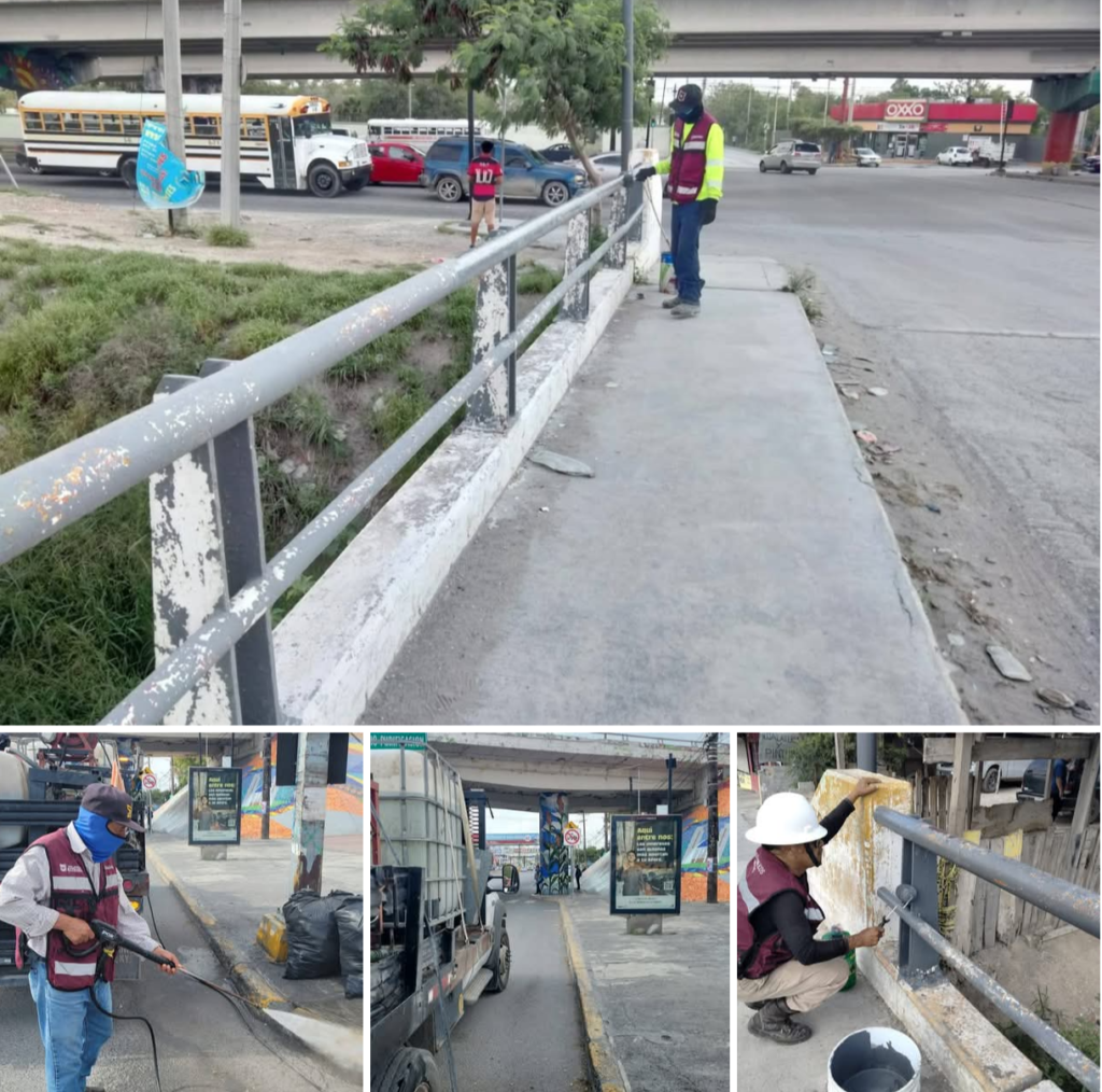 Cumple Gobierno de Reynosa con rehabilitación de vialidades e infraestructura municipal