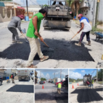 Avanza campaña intensiva de bacheo del Gobierno de Carlos Peña Ortiz en Reynosa