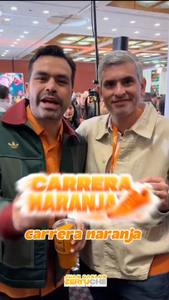 Zertuche y Máynez invitan a Carrera Naranja en Reynosa