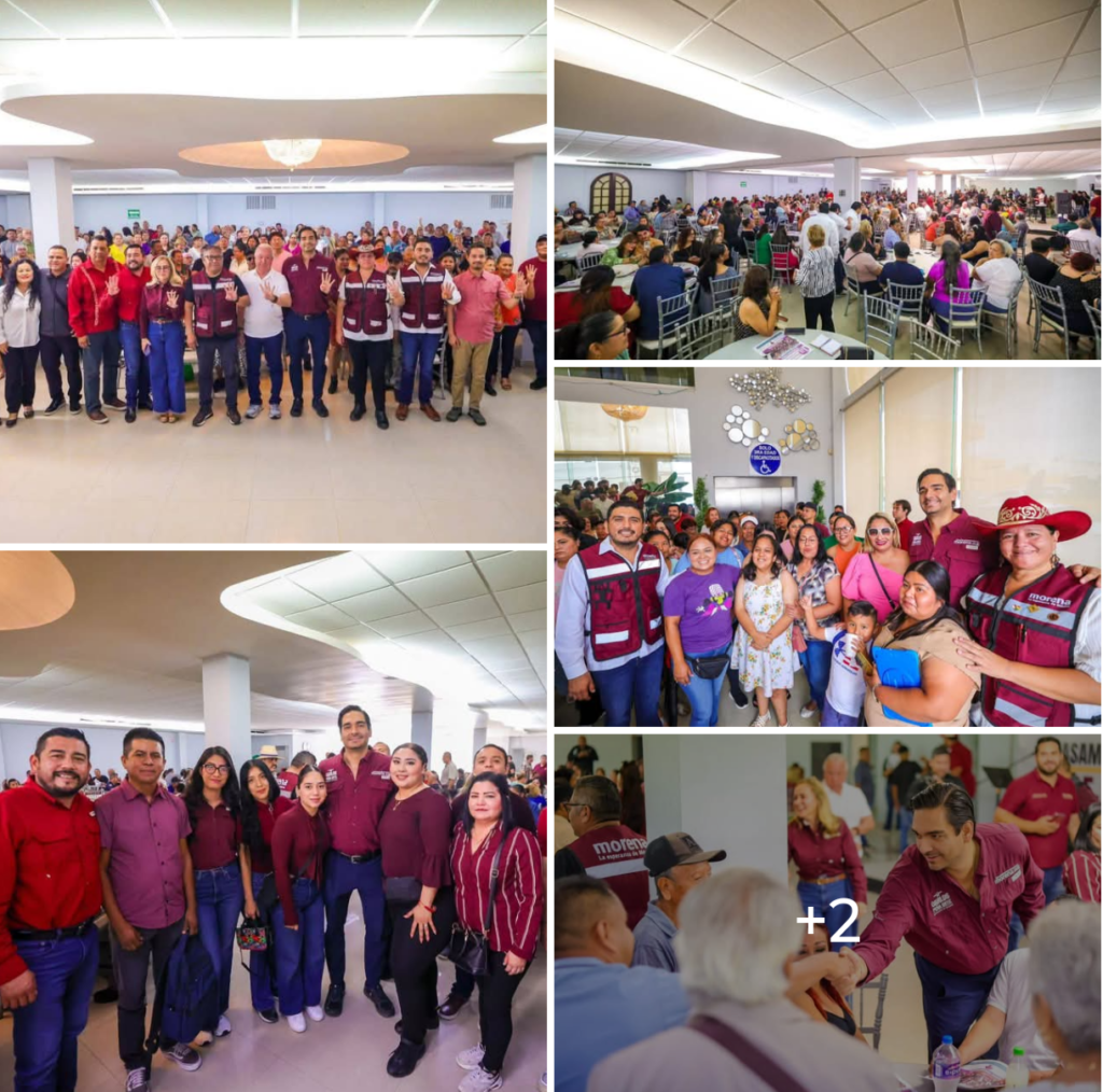 Refrendan Consejeros Estatales y Asambleístas de Morena respaldo a Claudia Sheinbaum y Carlos Peña Ortiz en Reynosa.