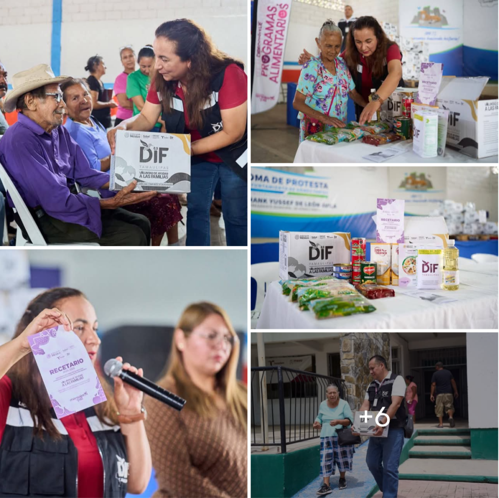 Beneficia DIF Tamaulipas a más de 63 mil personas con apoyos alimentarios
