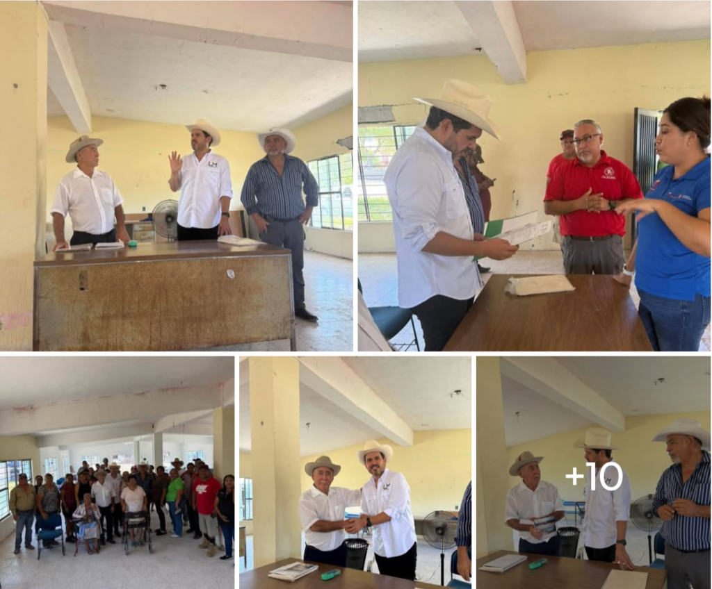 Recorre Luis Miguel Iglesias comunidades rurales y refrenda compromiso con un proyecto ciudadano