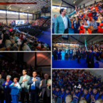 Apadrinó a la Generación 2023-2026 de la Secundaria Carmen Serdán el Alcalde Carlos Peña Ortiz