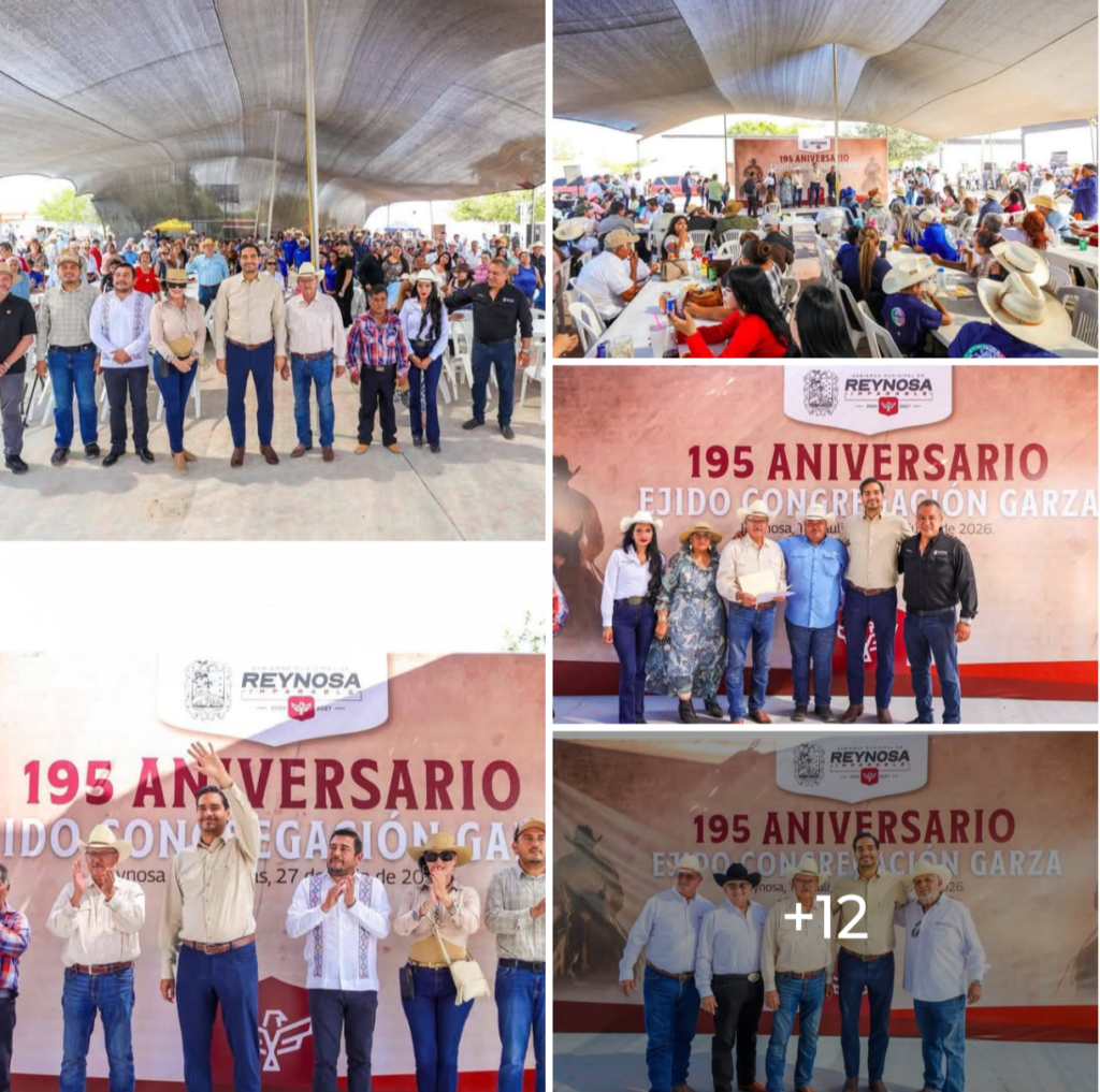 Convivió Alcalde Carlos Peña Ortiz con familias en el 195 Aniversario de Congregación Garza