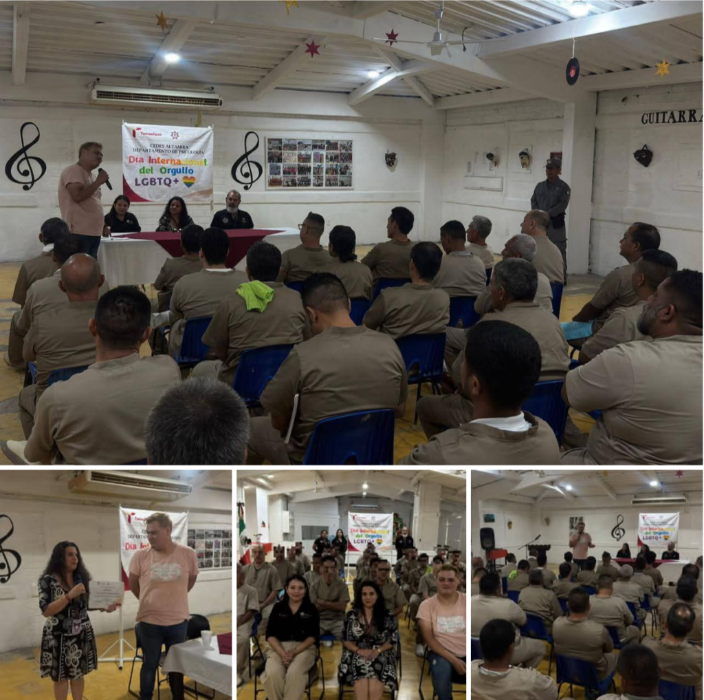 Reciben PPLs del CEDES Altamira orientación sobre diversidad sexual y cero discriminación