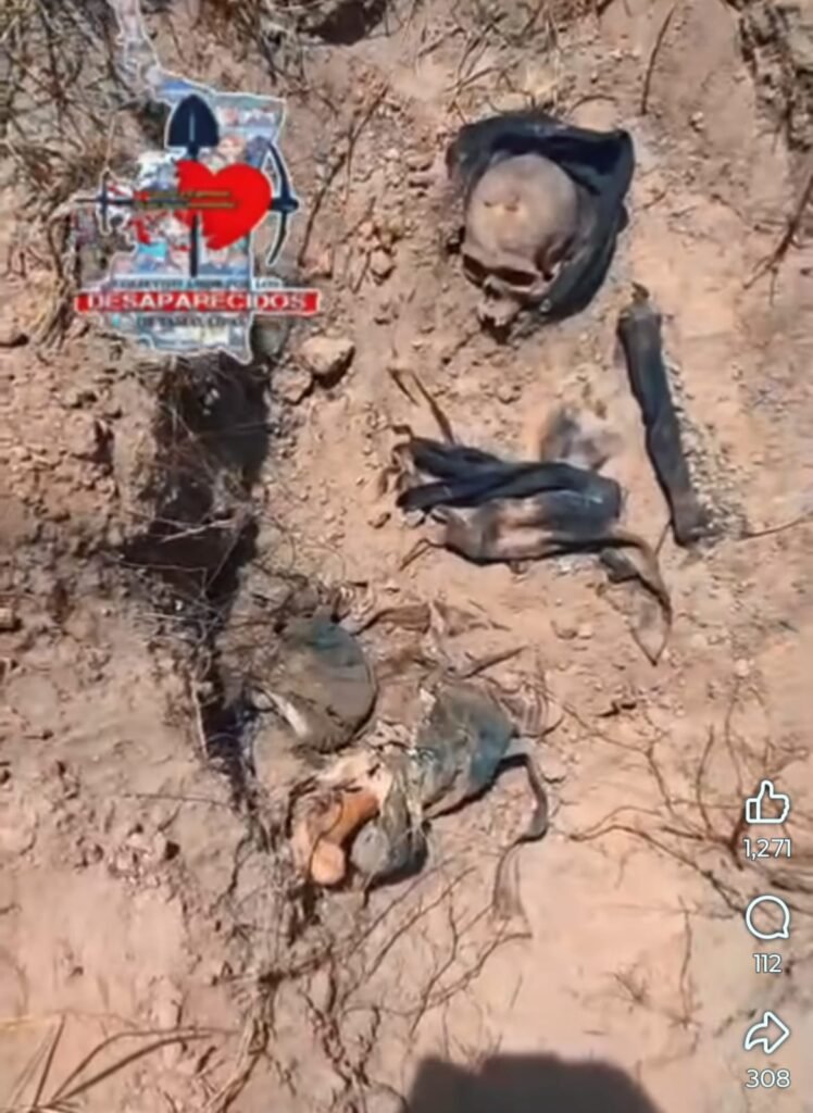 La tierra escupe cadáveres