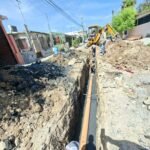 Inició COMAPA rehabilitación de drenaje sanitario en Fuentes Sección Lomas