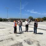 Supervisan avance de la Estación Cuarentenaria Estatal “La Gloria”