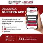 Invita COMAPA Reynosa a descargar su aplicación móvil para pagos y consultas