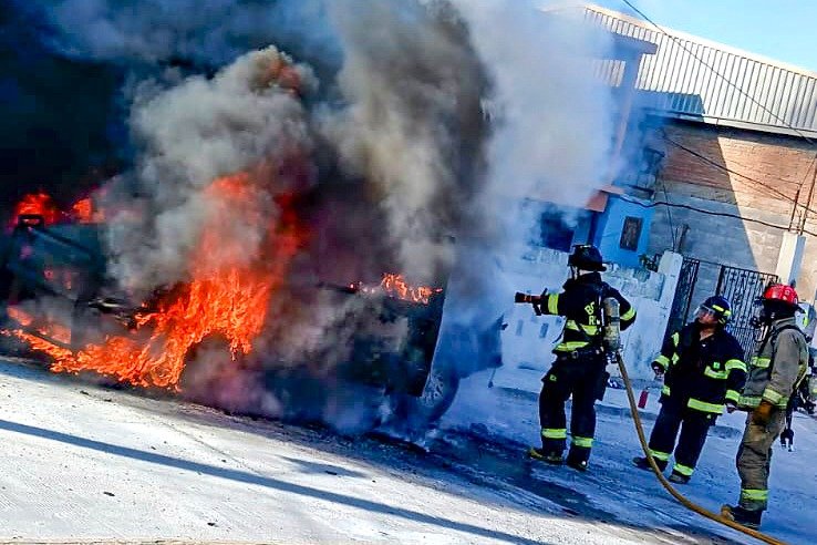Emite PCyB de Reynosa recomendaciones para prevenir incendios vehiculares