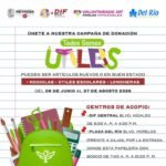 Invita Alcalde Carlos Peña Ortiz a campaña de donación “Todos Somos Útiles”