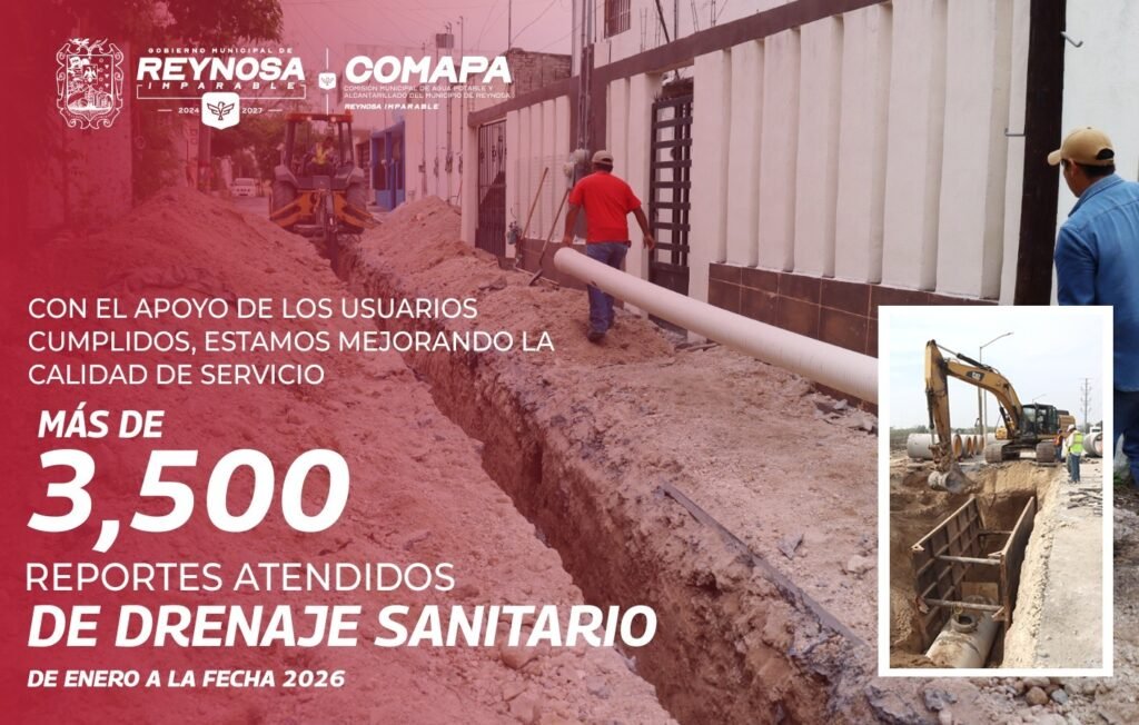 Solucionó COMAPA más de 3,500 reportes de sanitario