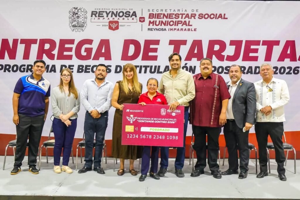 Impulsa Alcalde Carlos Peña Ortiz Titulación Universitaria y de Maestría en Reynosa
