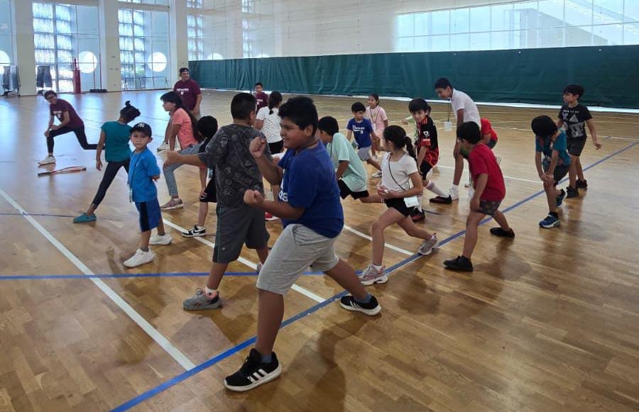 Fomentan la activación física durante su período vacacional en el Polideportivo Reynosa