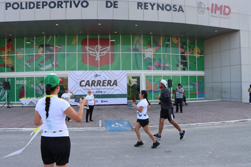Se realizó con éxito la Carrera Familiar del SAT con el apoyo del Gobierno de Reynosa