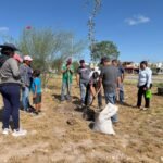 Reforesta Dirección de Medio Ambiente la colonia Ventura