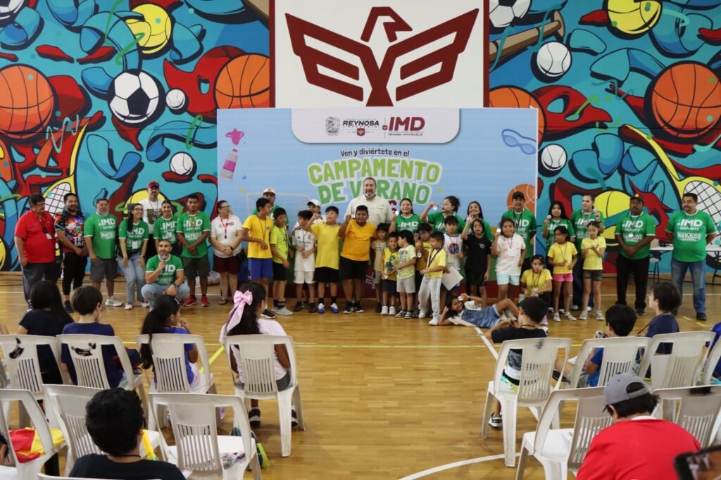 Clausuró con éxito Gobierno de Reynosa el Campamento de Verano 2026 del Polideportivo