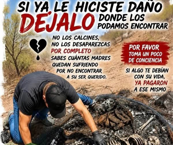 ¡Déjalo donde lo podamos encontrar…!
