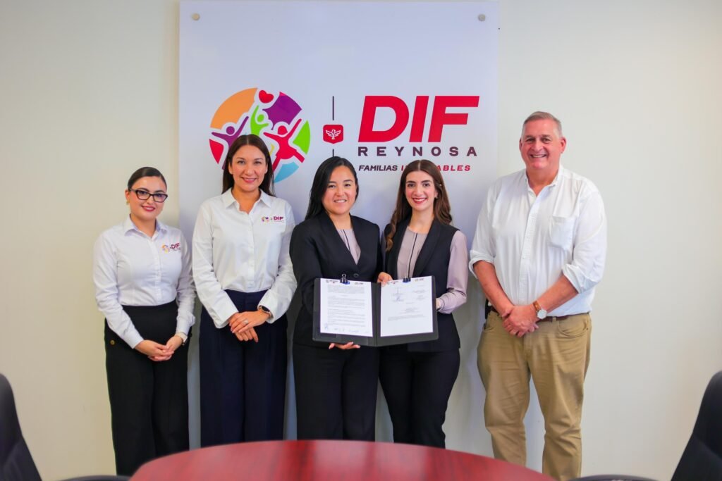 Firma DIF-Reynosa convenio de colaboración con Hampton Inn Reynosa Zona Industrial