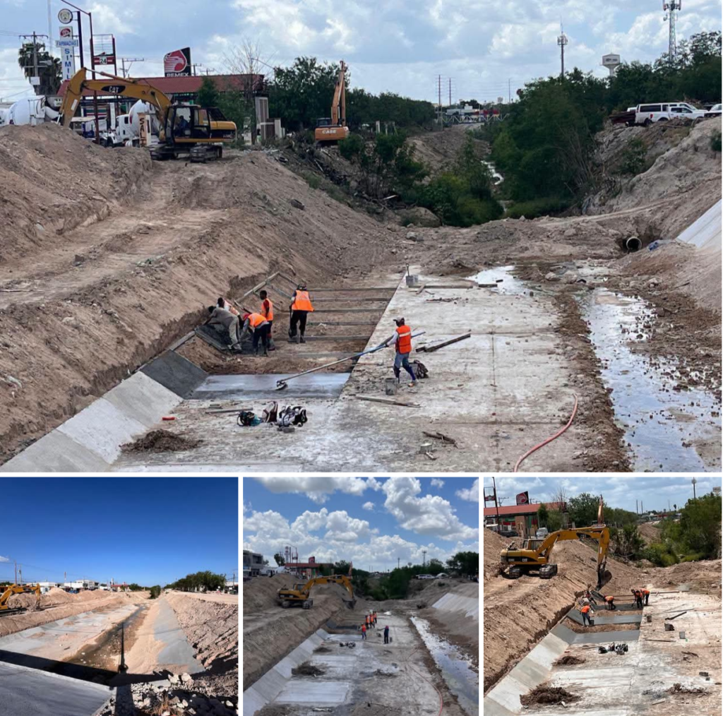 Continúa Gobierno de Carlos Peña Ortiz con la rehabilitación del puente vehicular en Hacienda Las Fuentes