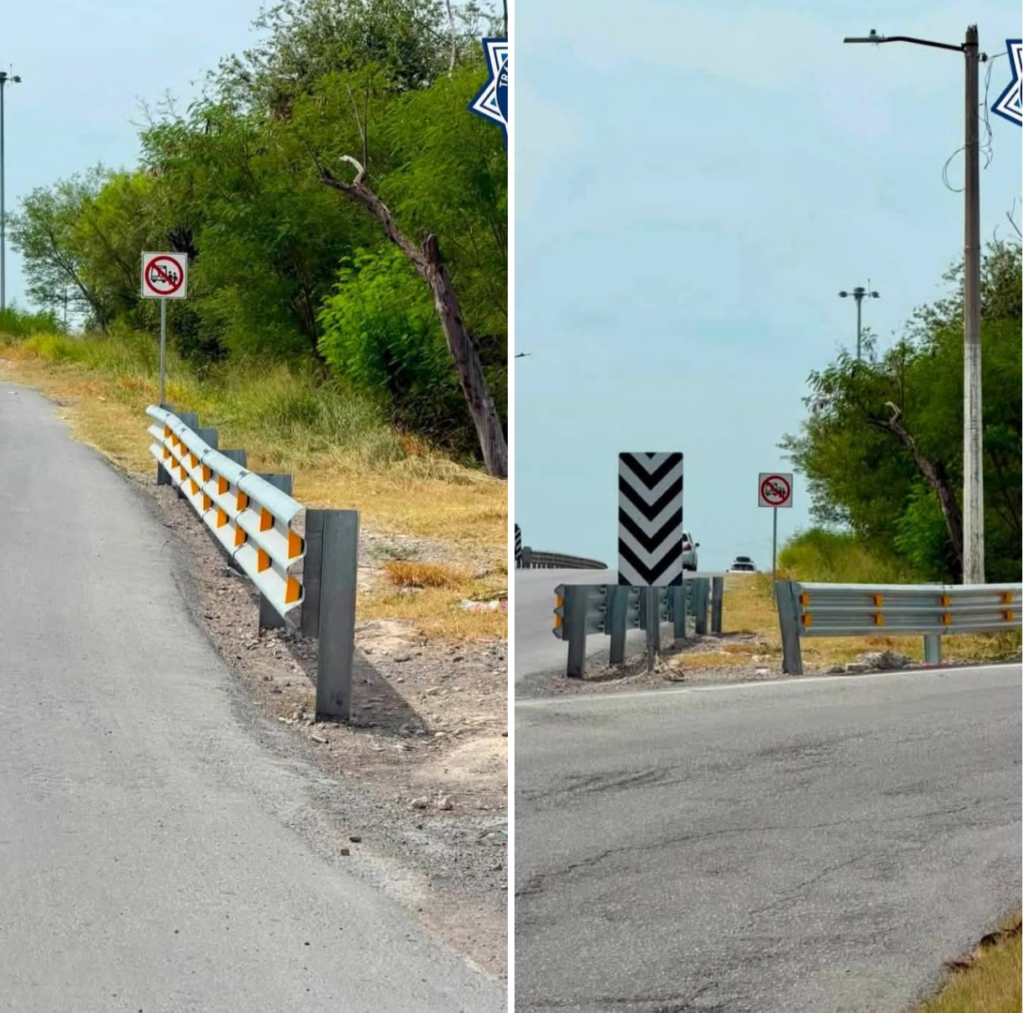 Instaló Servicios Públicos nueva señalización vial para seguridad de pasajeros