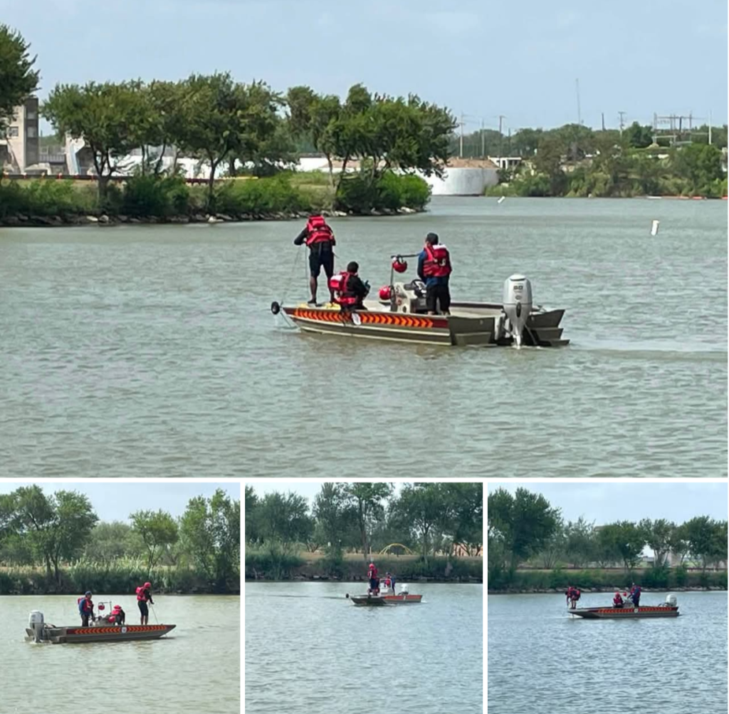 Desesperada búsqueda de persona desaparecida en el Río Bravo-Autoridades advierten sobre el peligro de ingresar al agua