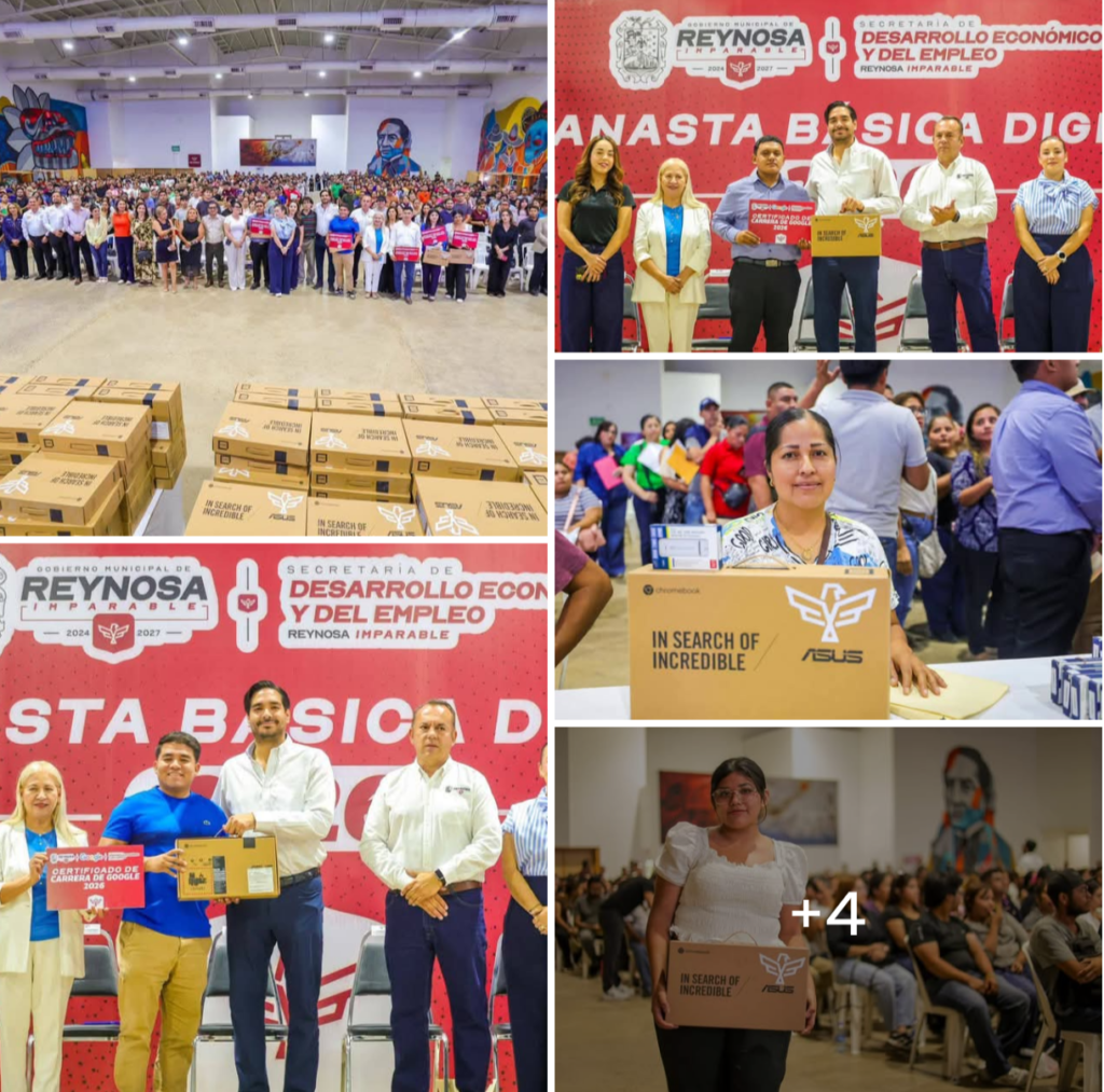 Entregó Alcalde Carlos Peña Ortiz herramientas del Programa “Canasta Básica Digital 2026”