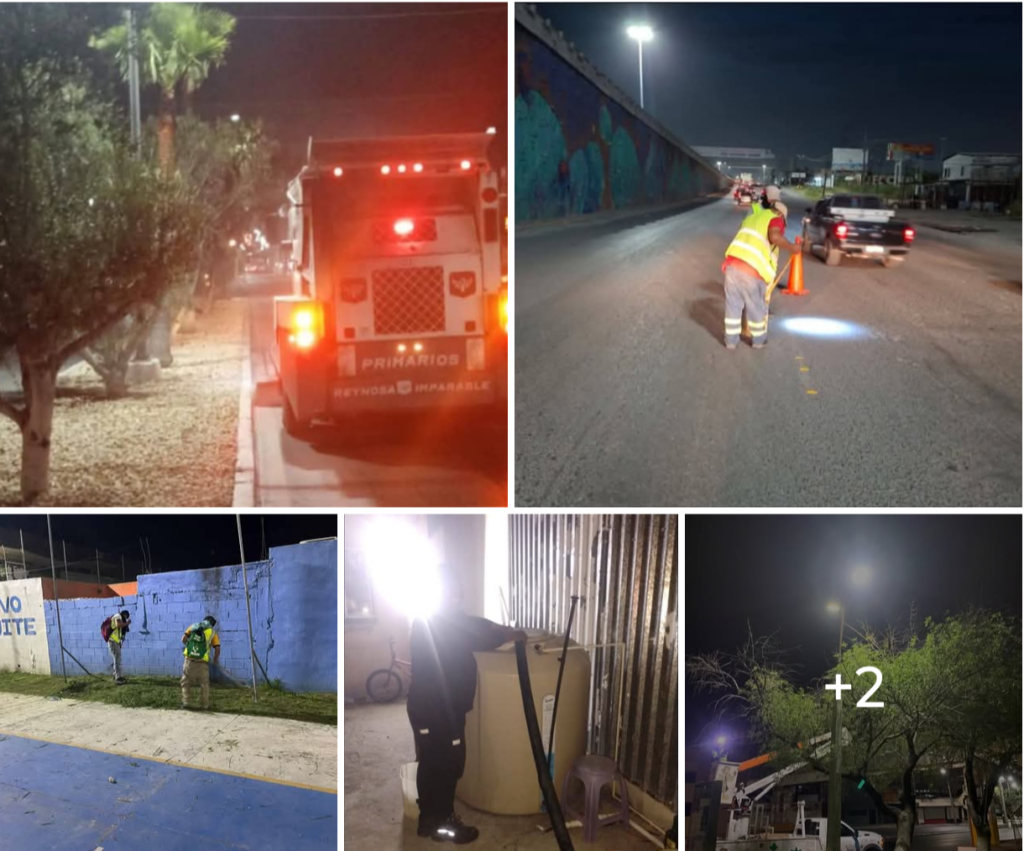 Reforzó Carlos Peña Ortiz atención nocturna de servicios básicos en colonias