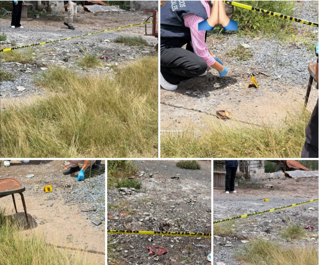 Hallan restos humanos calcinados en Matamoros