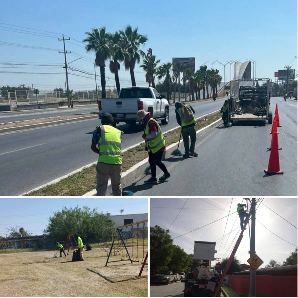 Mantiene Gobierno de Reynosa trabajo permanente en las colonias