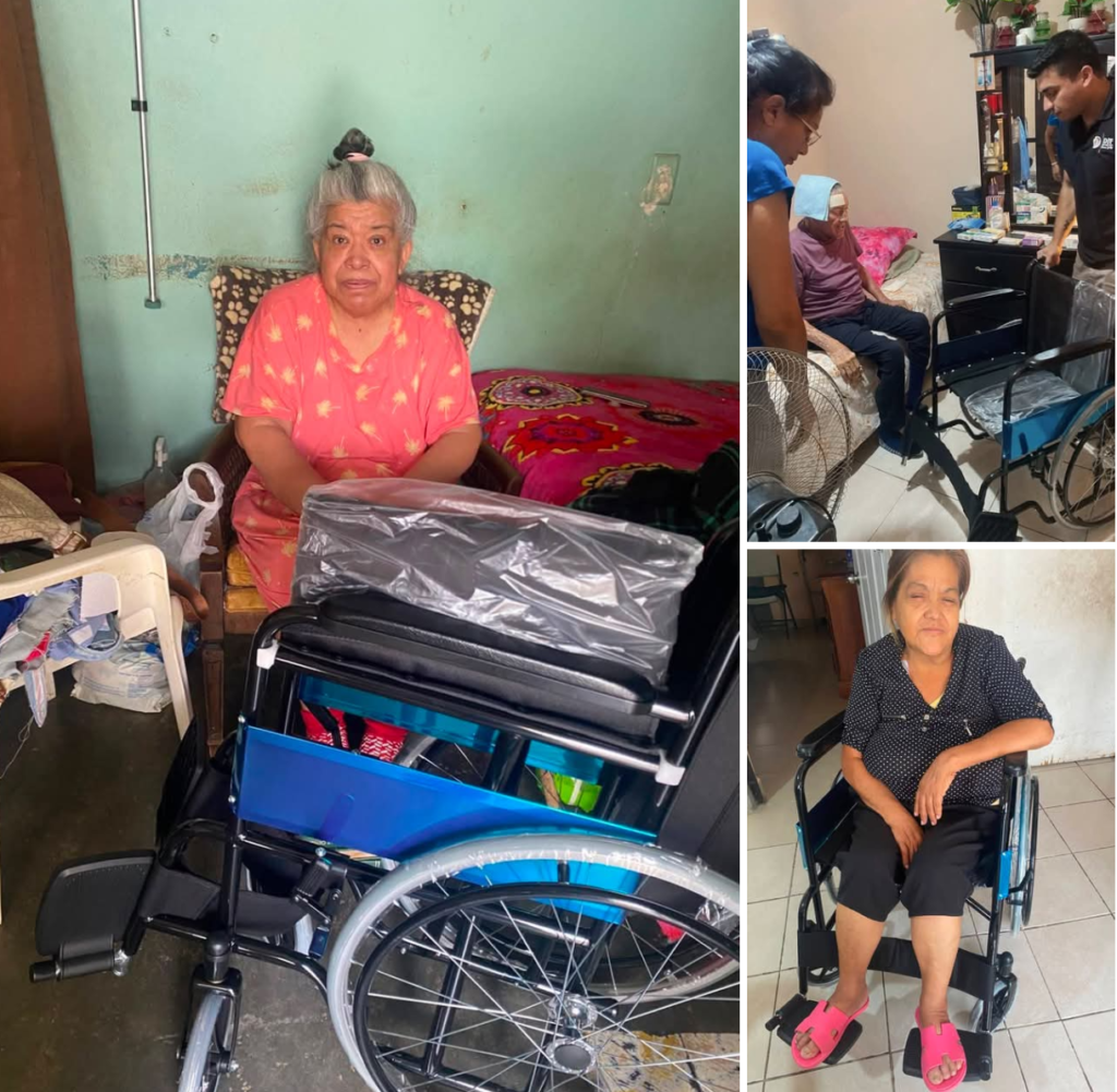 Lleva DIF-Reynosa atención y entrega de aparatos funcionales casa por casa