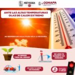Llama COMAPA a reforzar el cuidado del agua durante la temporada de altas temperaturas