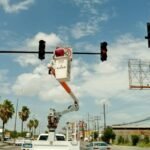 Trabaja Servicios Públicos de Reynosa en mantenimiento de semáforos y señalización vial