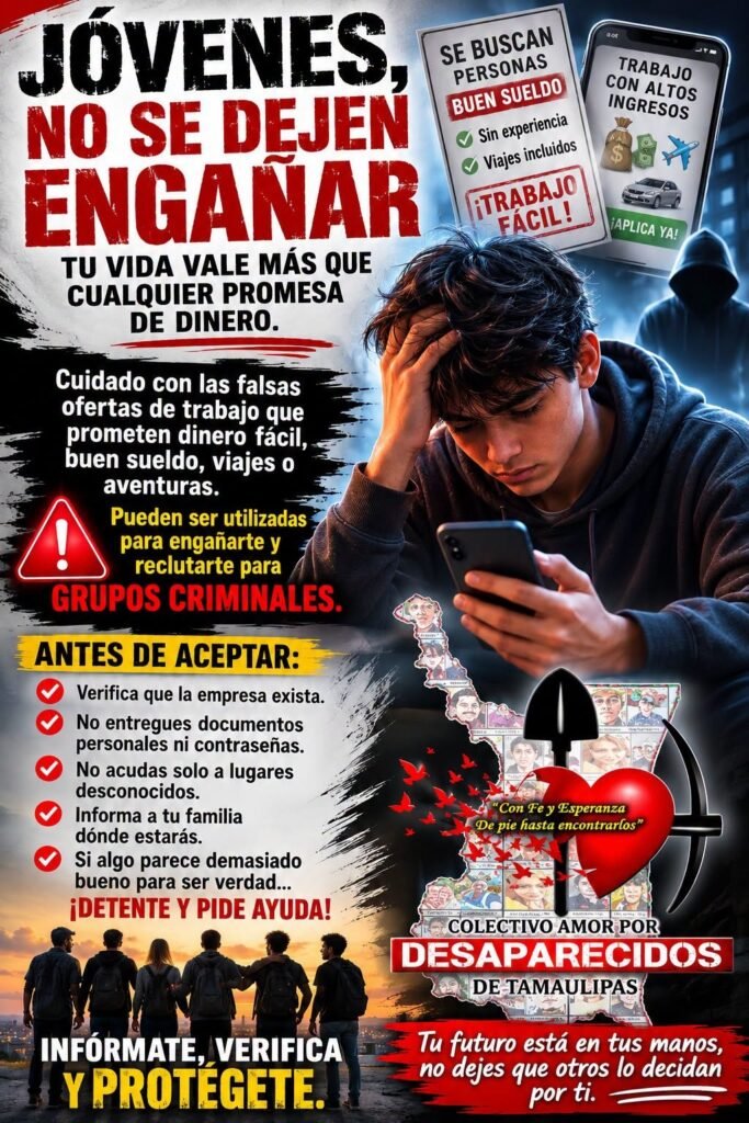 Jóvenes, entre el engaño del dinero fácil y la esclavitud criminal