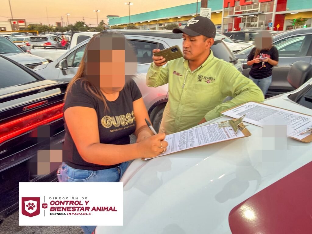 Exhorta Gobierno de Reynosa a no dejar mascotas encerradas en vehículos