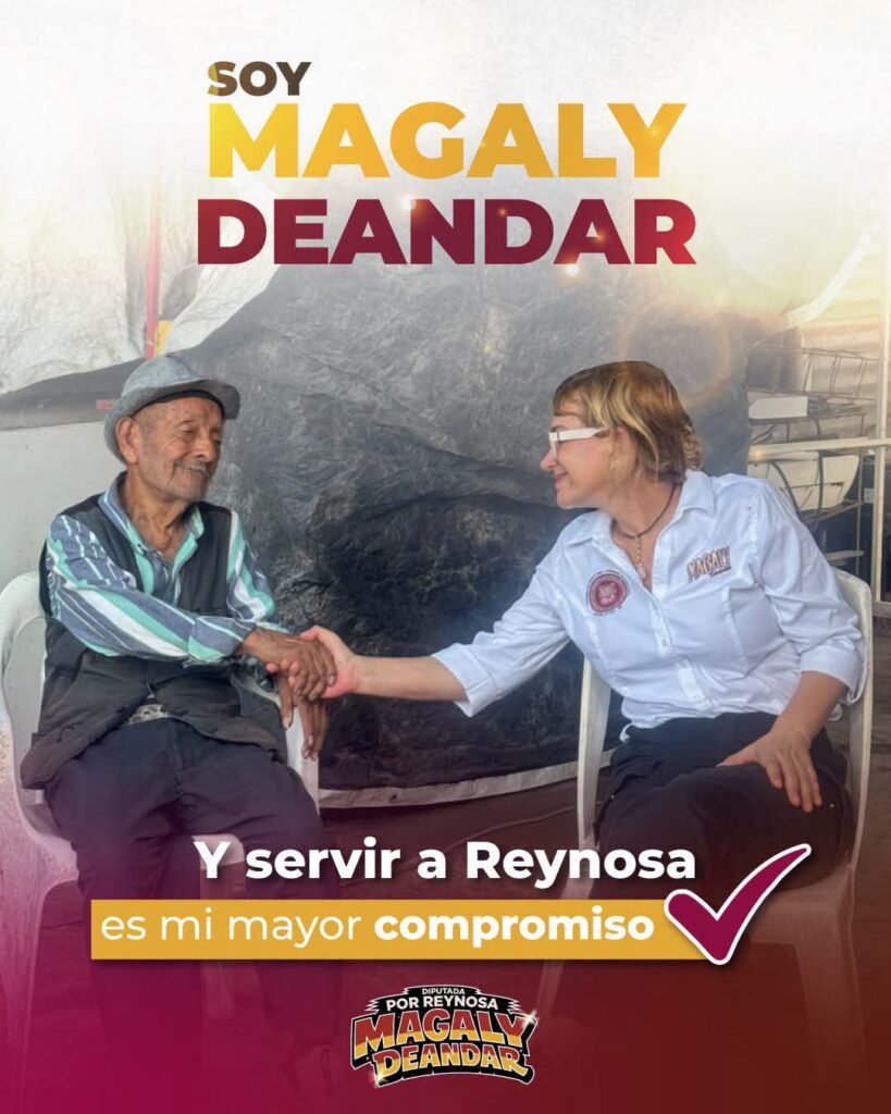 Magaly Deándar mantiene recorridos por colonias de Reynosa para escuchar a la ciudadanía