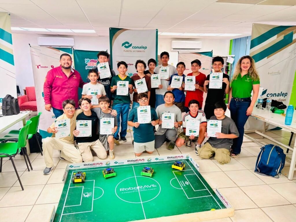 Despierta CONALEP vocaciones tecnológicas en jóvenes con RoboFut 2026