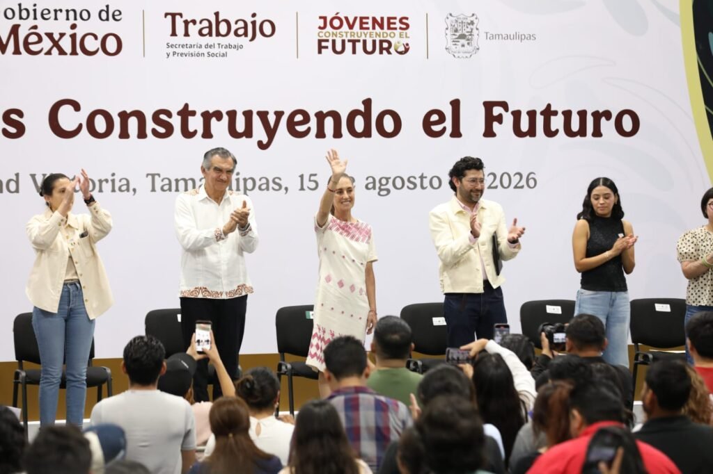 Se reunió Claudia Sheinbaum con jóvenes tamaulipecos: son el eje central del presente