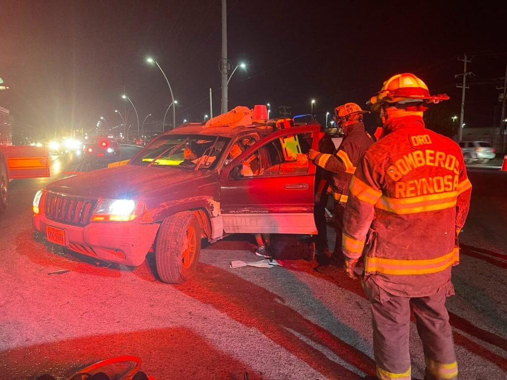 Atendió PCyB accidentes viales durante la madrugada