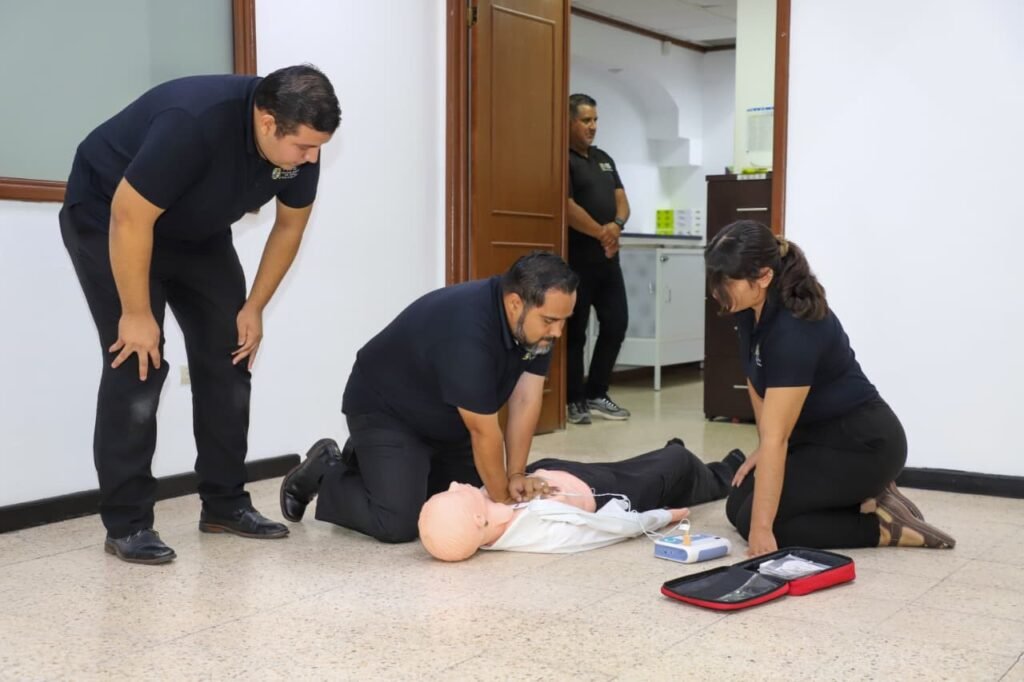 Certifica la SST a la Auditoría Superior del Estado como “Edificio Cardioprotegido”